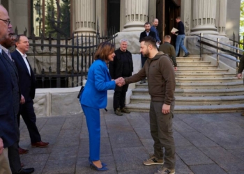 Nancy Pelosi Ukrayna'da
