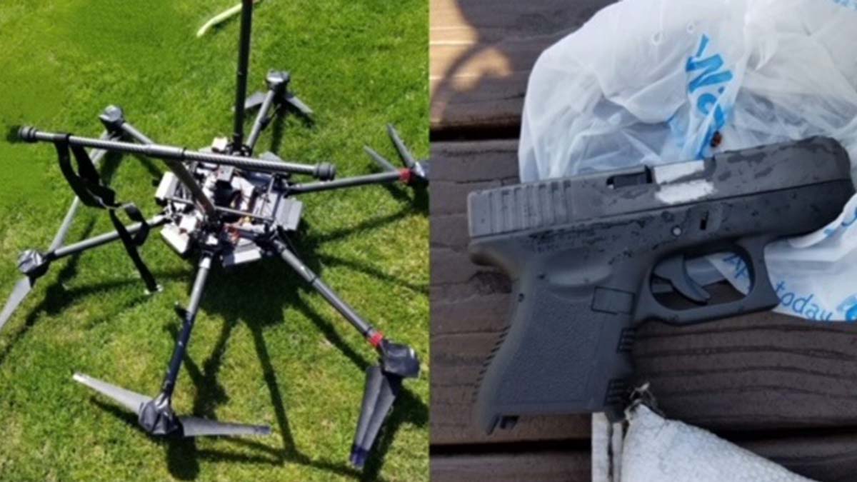 ABD'den Kanada'ya silah taşıyan drone görüntülendi