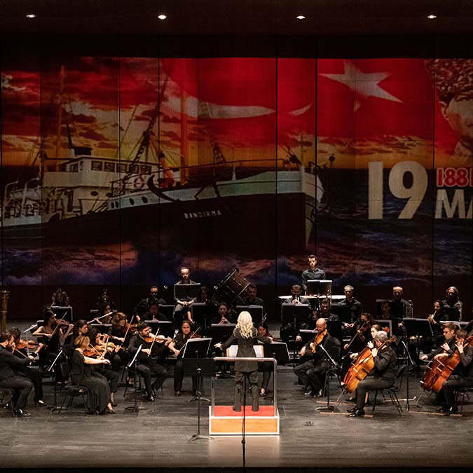 Atatürk Kültür Merkezi'nde Gençlik Konseri verildi