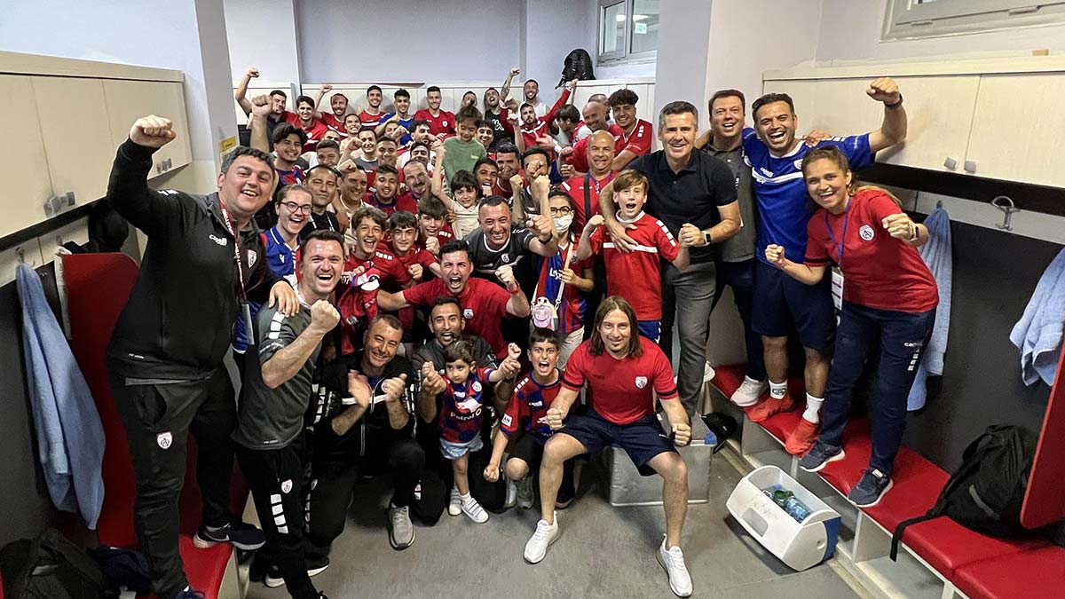 Altınordu şampiyon olmuşçasına sevindi