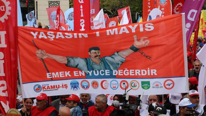 Ankara'da 1 Mayıs kutlaması