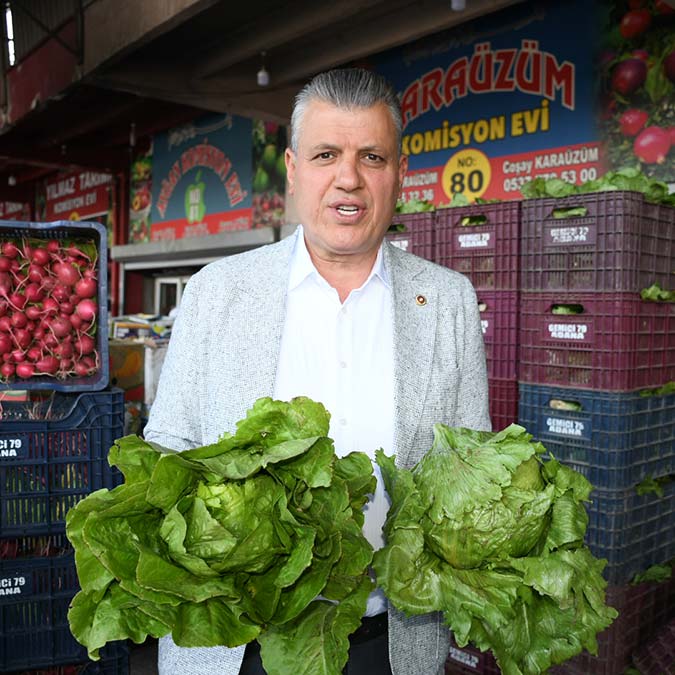 Marul sebze halinde 1 lira markette 10 lira