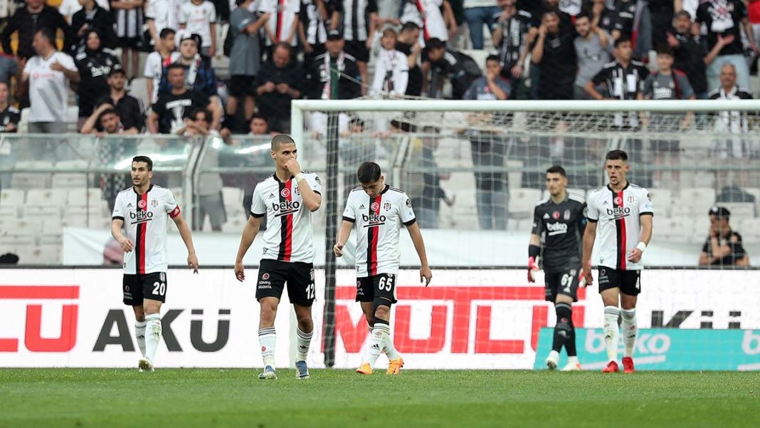 Beşiktaş facia bir sezon yaşadı