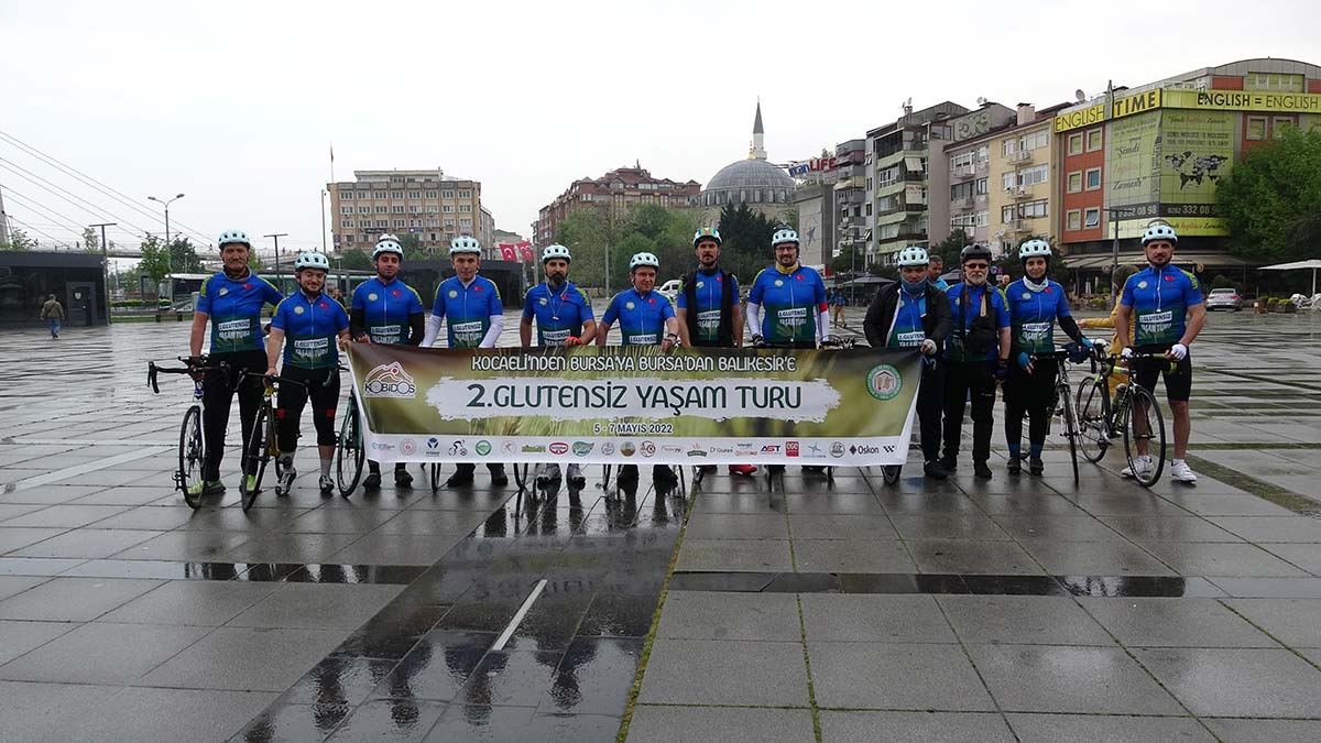Kocaeli çölyak ve pku derneği ile kocaeli bisiklet ve doğa sporları kulübü öncülüğünde çölyak hastalığına dikkat çekmek için bisiklet turu düzenlendi.