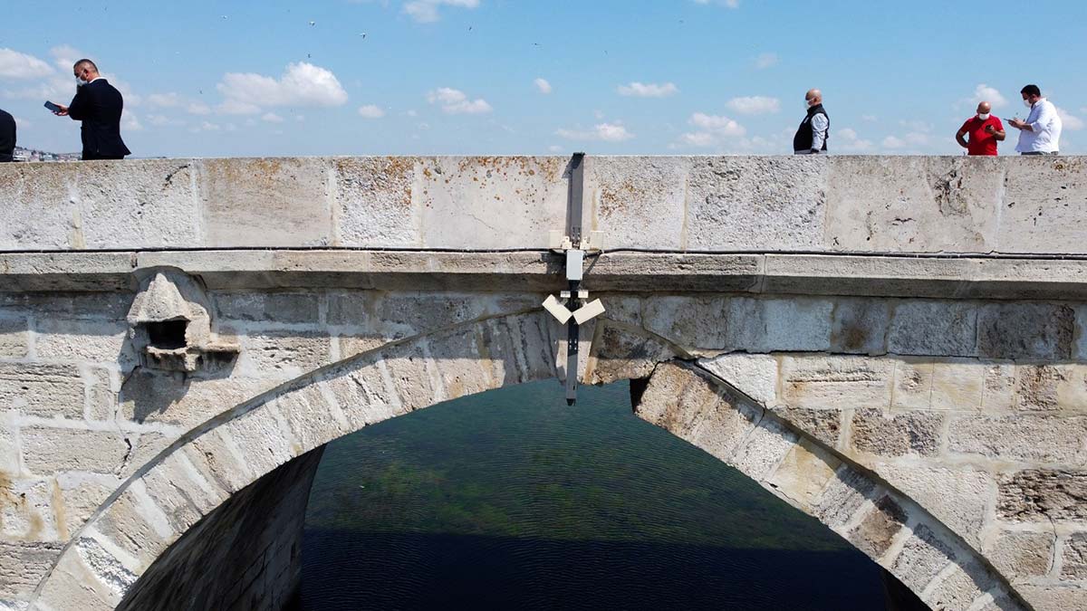 Mimar Sinan'ın şaheserim dediği tarihi köprü çöküyor