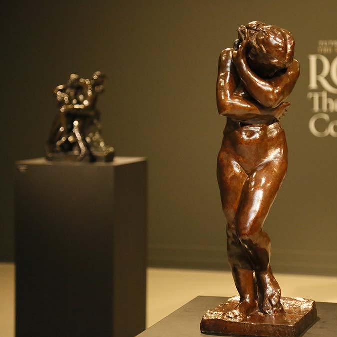 'Düşünen Adam', 'Öpücük', 'Eve (Havva)' gibi eserleri bulunan dünyaca ünlü heykeltıraş Auguste Rodin'in, KKTC'li iş insanı Erbil Arkın'ın özel koleksiyonundaki 22 eseri, sergilenmek üzere Antalya'ya getirildi.