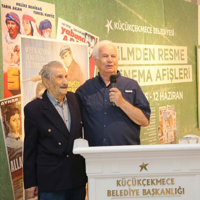 ‘Filmden Resme Sinema Afişleri’ sergisi açıldı