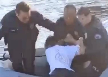Fotoğraf çekerken Haliç'e düştü