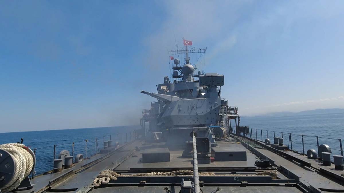 GÖKDENİZ hedefi başarıyla imha etti