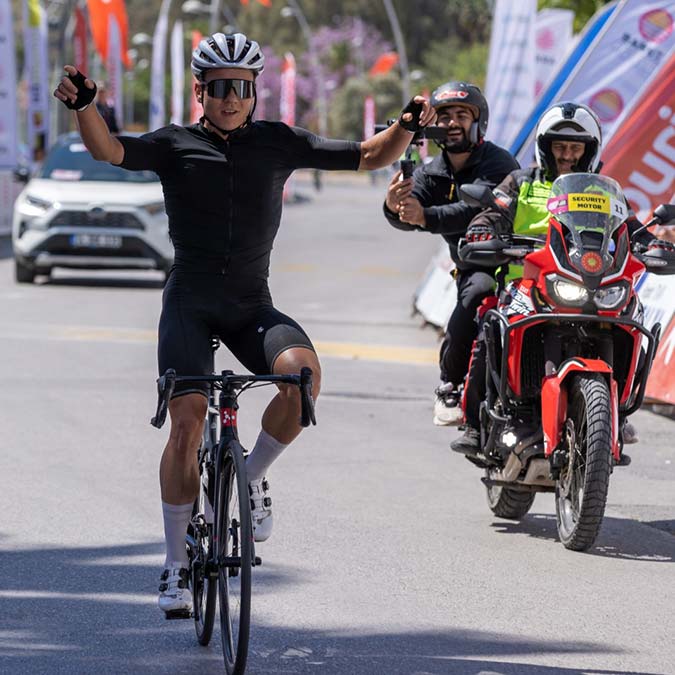 Gran Fondo Antalya 2022'de dereceye girenler belli oldu