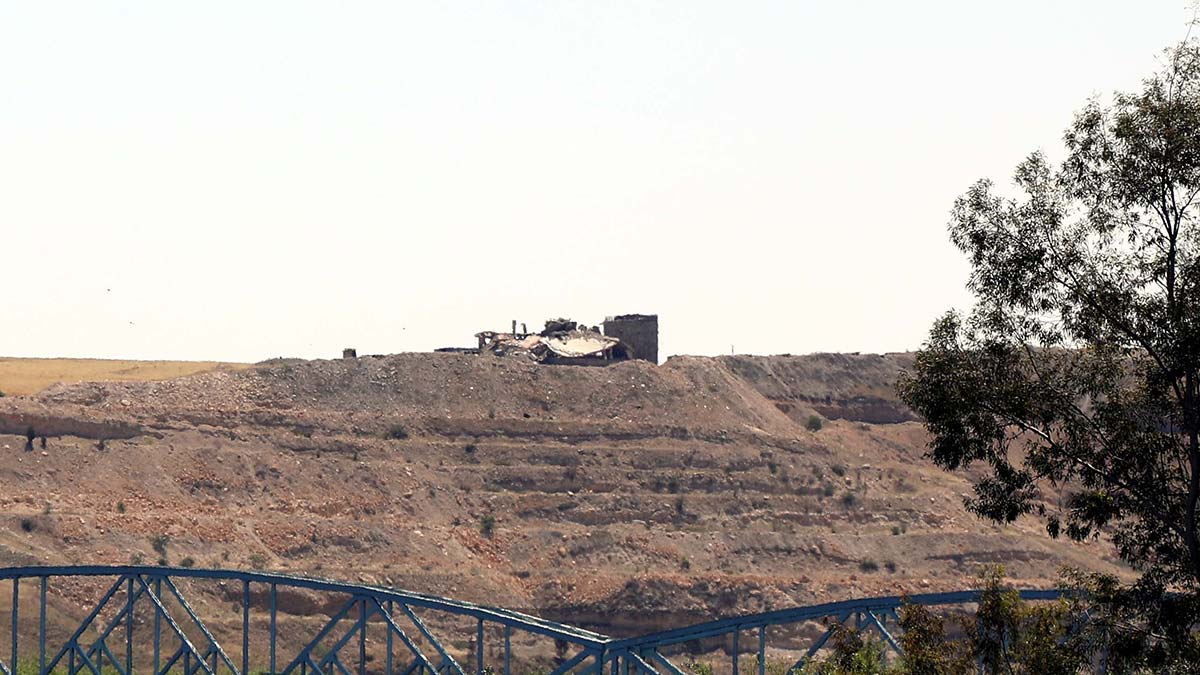 Köprübatı Hudut Karakolu'na saldıran teröristler vuruluyor