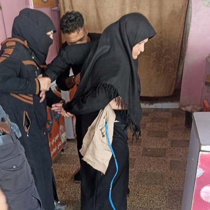 Afrin'de canlı bomba yakalandı