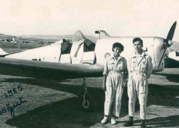İlk kadın pilotlardan Madelet Grabbe Başusta'ya madalya