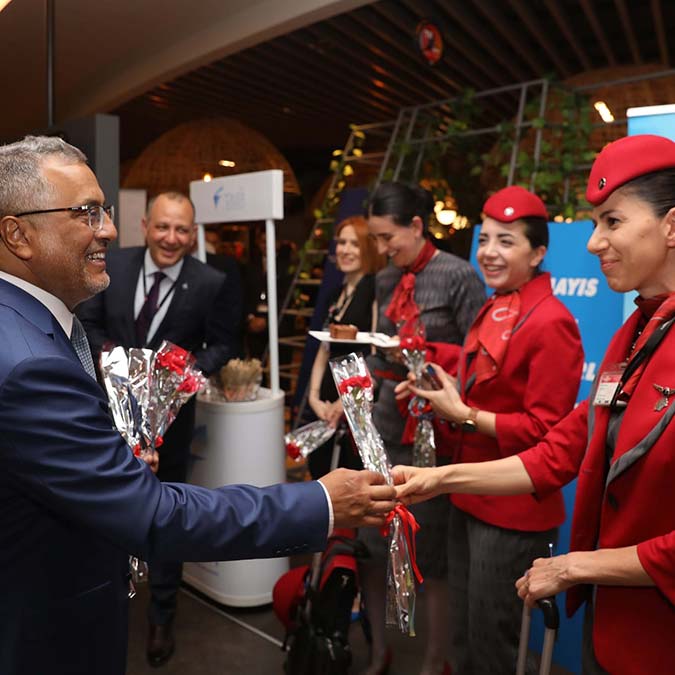 Kabin Memurları günü için eğlence düzenlendi