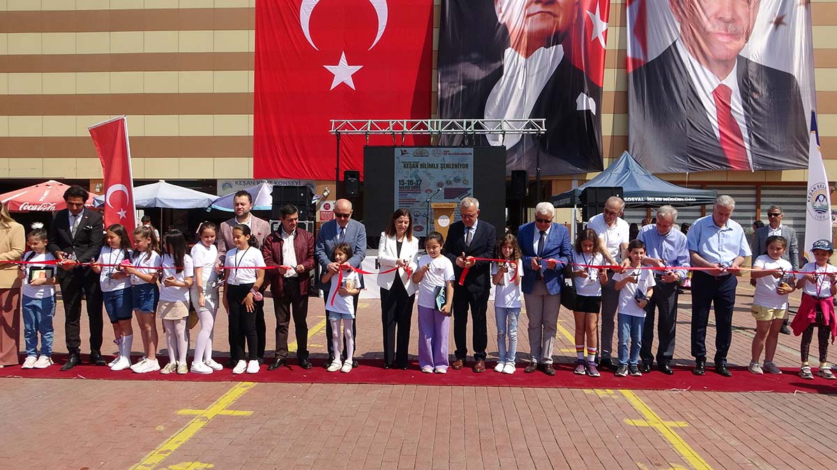 Keşan'da TÜBİTAK 4007 Bilim Şenliği
