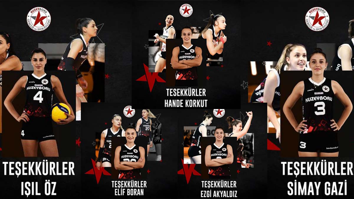 Kuzeyboru'da 5 isimle yollar ayrıldı