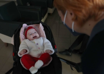 Nida Pelit ve Mihra bebek için en özel bayram