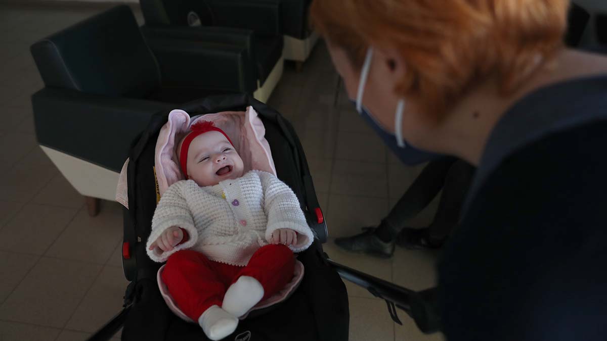 Nida Pelit ve Mihra bebek için en özel bayram • Haberton