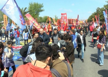 Maltepe miting alanında hazırlıklar devam ediyor