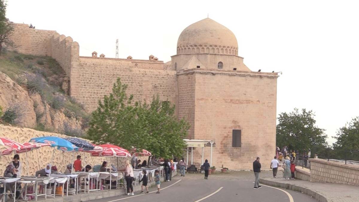 Mardin'de Ramazan Bayramı sonrası turist yoğunluğu
