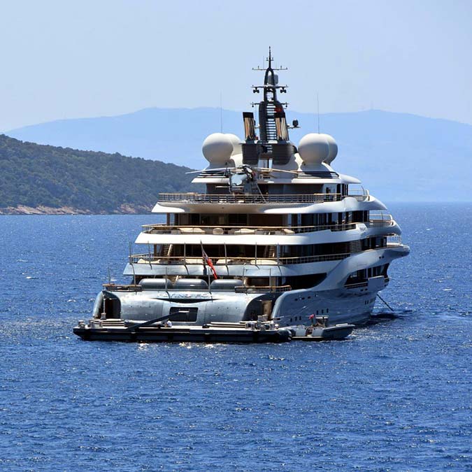 Mega yat Bodrum’da