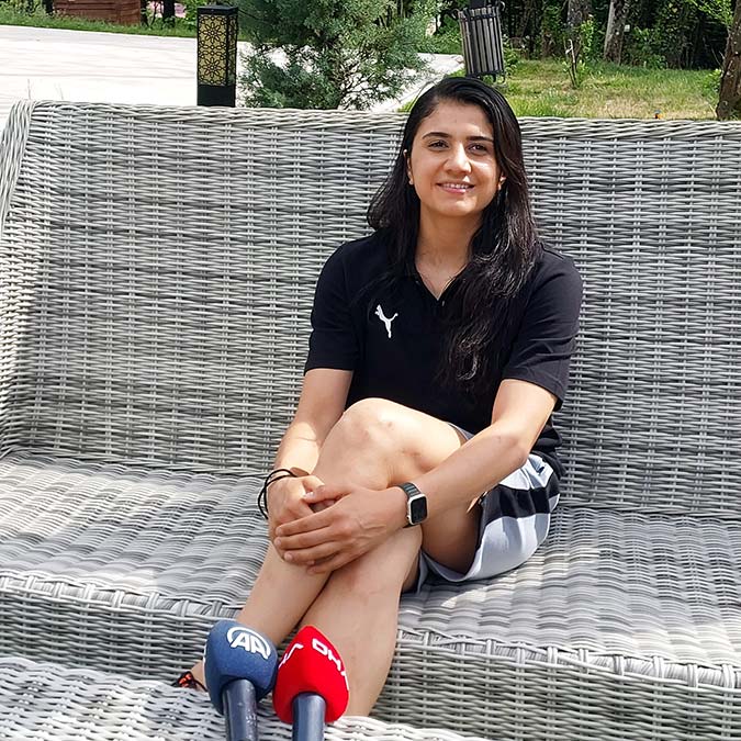 WNBA'de oynama hayalim var