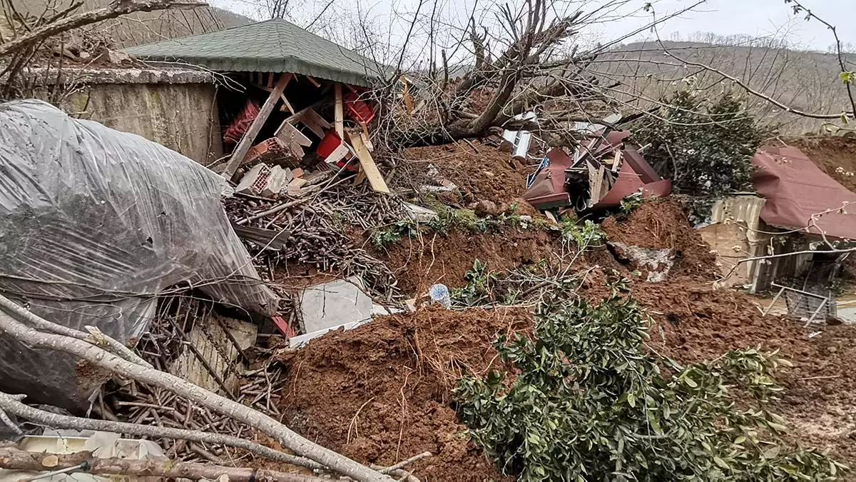 Türkiye meteorolojik afetler değerlendirmesi raporuna göre, en fazla afetin görüldüğü 7'nci il olan ordu'da 2 ayda 450 heyelan meydana geldi, 59 mahallede birçok ev hasar gördü.