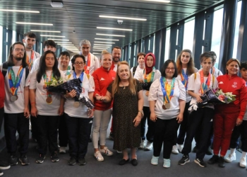 Özel Olimpiyatlar Türkiye sporcuları yurda döndü