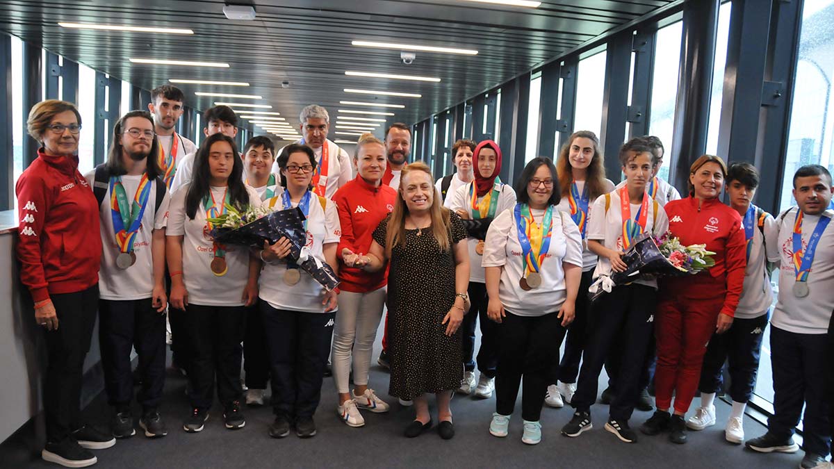 Özel Olimpiyatlar Türkiye sporcuları yurda döndü