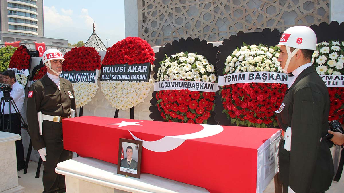 Şehit Bican Kapılay Hatay'da toprağa verildi