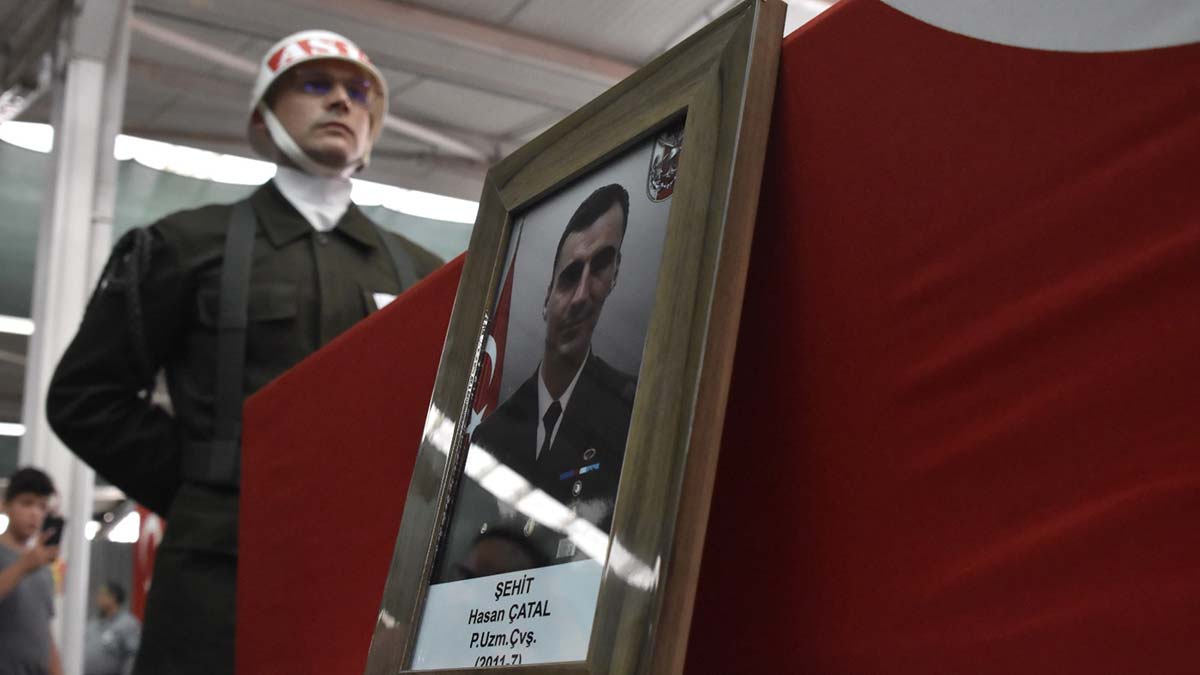 Şehit Hasan Çatal Konya'da toprağa verildi