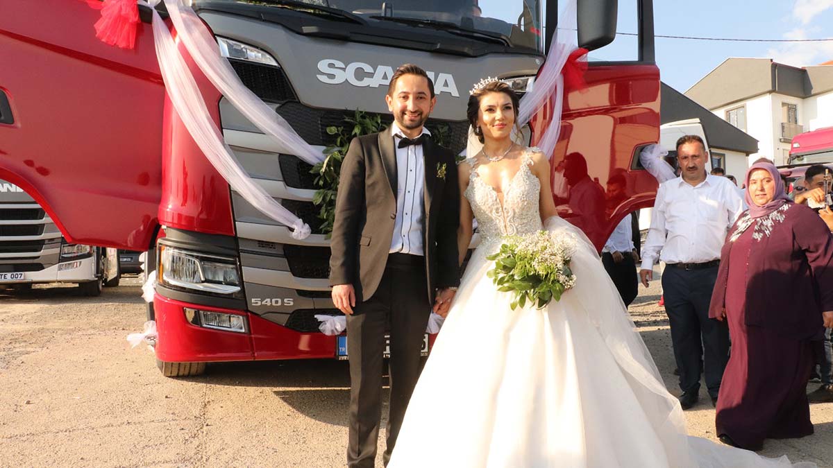 TIR konvoyuna 8 bin TL ceza