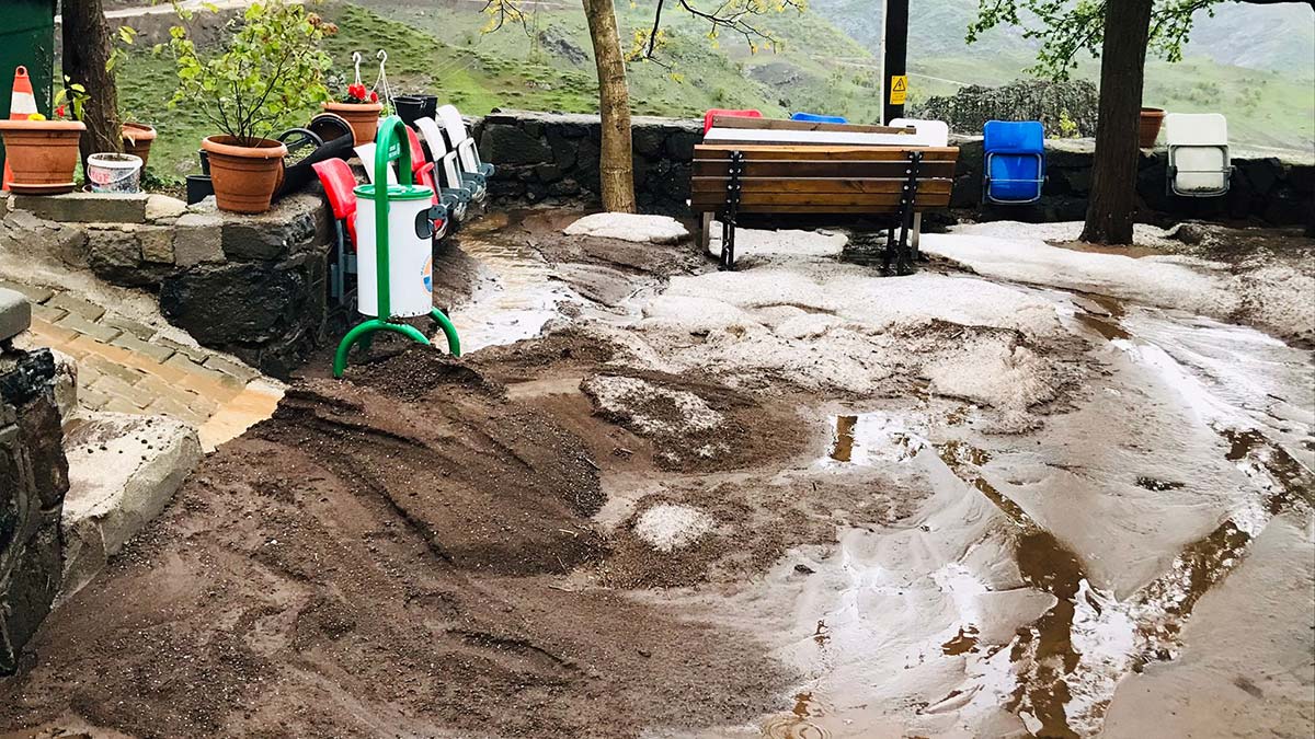 Tunceli ve Elazığ'da sağanak