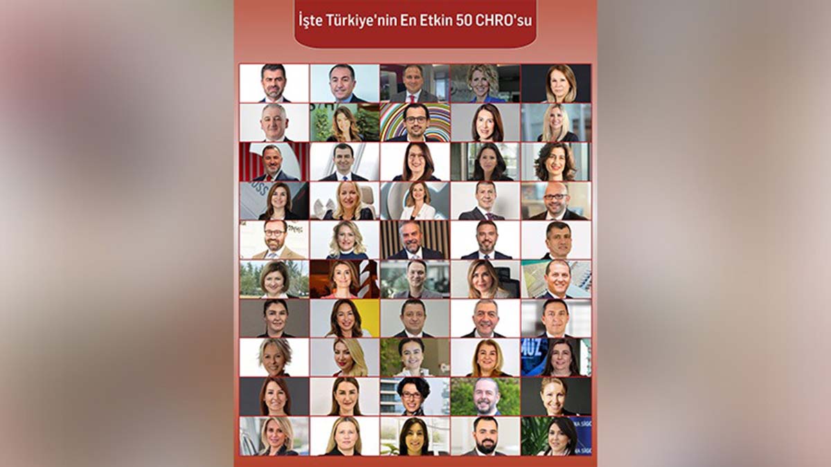 Türkiye'nin 'En Etkin 50 CHRO'su' açıklandı