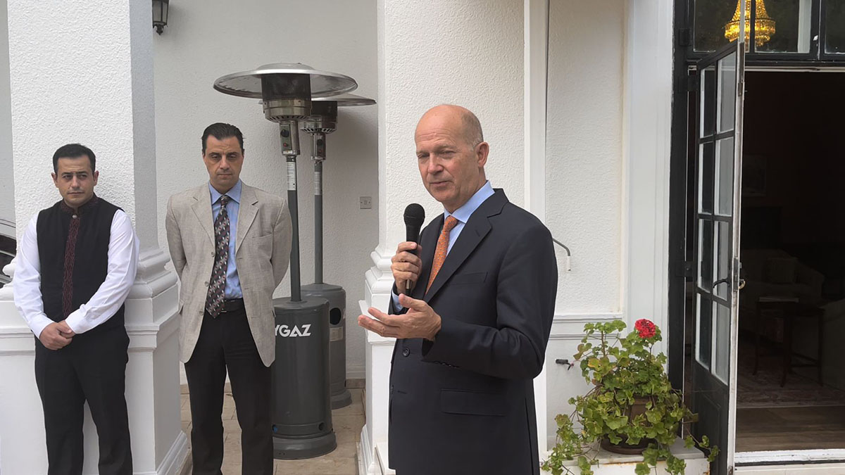 İngiltere'nin Ankara Büyükelçisi'nden veda