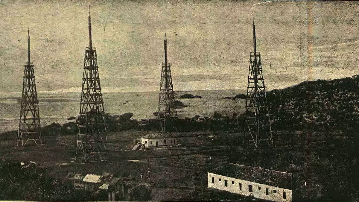 116 yıllık telsiz telgraf istasyonu fotoğrafı bulundu