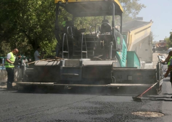 Çankaya Belediyesi asfalt sezonunu açtı