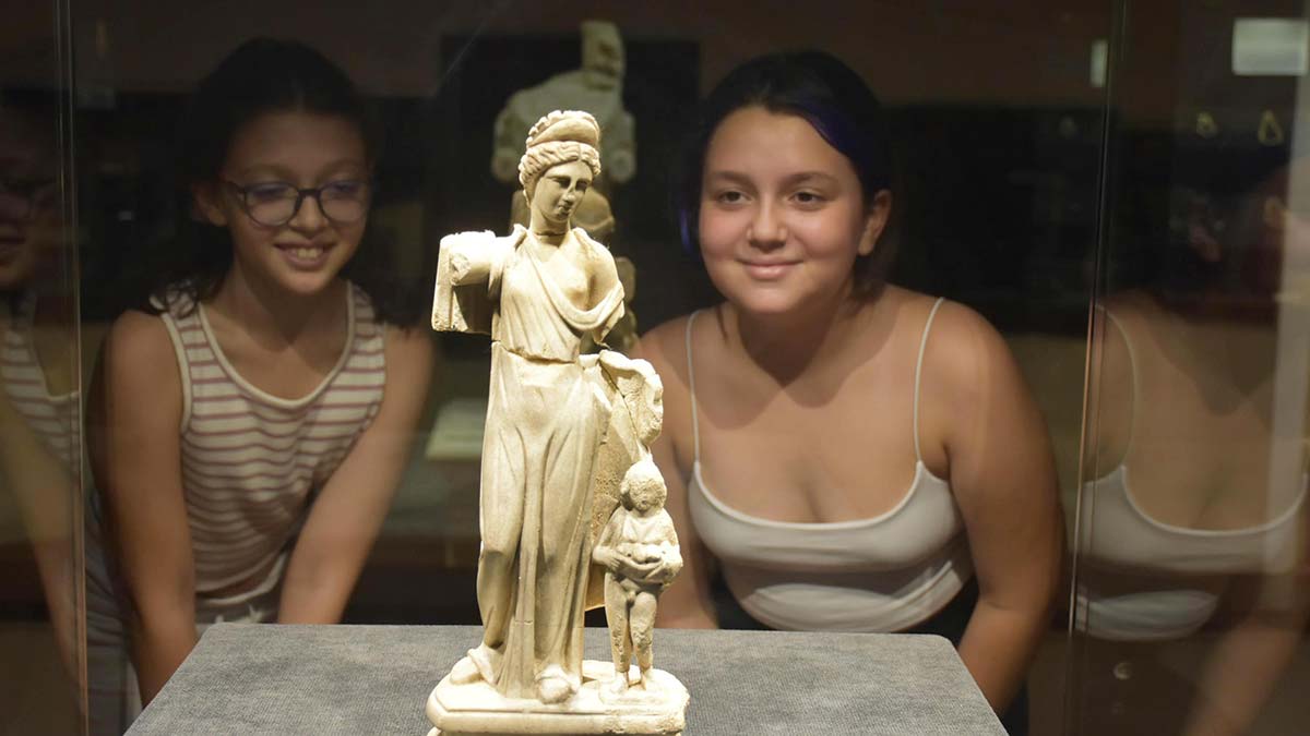 Afrodit'in heykelcikleri, ilk kez sergilendi