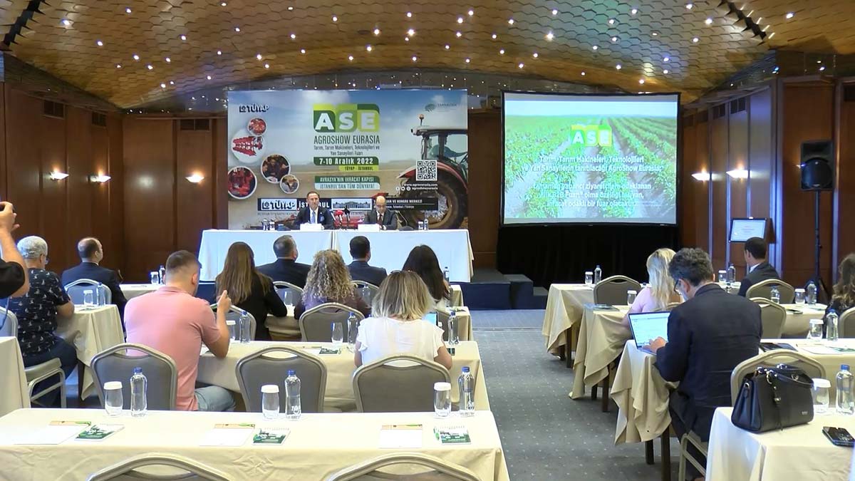 AgroShow Eurasia fuarının tanıtım lasmanı yapıldı