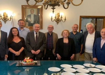 TGC, Altan Öymen'in 90. yaş gününü kutladı