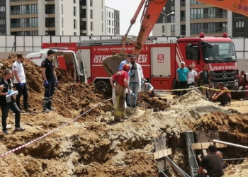 Başakşehir'de göçük altında kalan işçi öldü