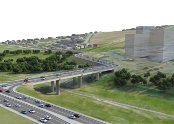 Başakşehir'de yeni bir viyadük çalışması