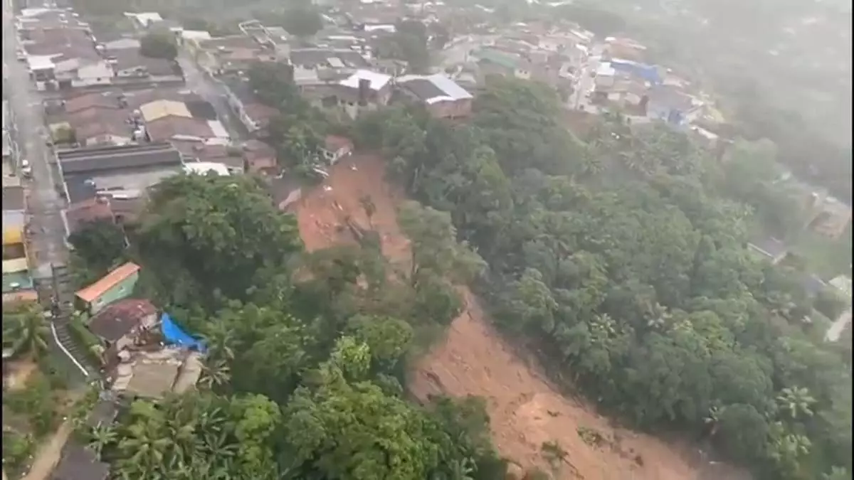 Brezilyada sel ve heyelan 106 can kaybi 1 - dış haberler - haberton