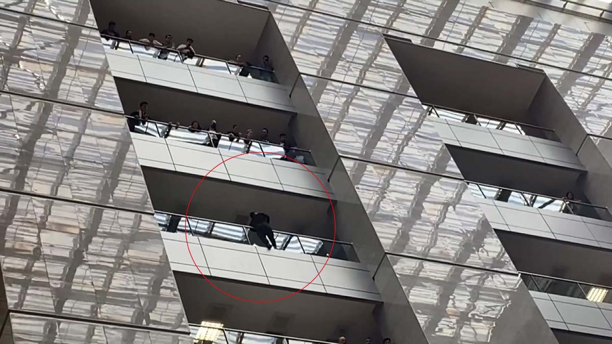 Çağlayan Adliyesi'nde intihar girişimi