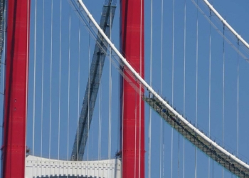 Çanakkale Köprüsü'nde kedi yollarının sökümü