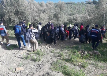 Çanakkale'de 2 ayda 1479 göçmen yakalandı