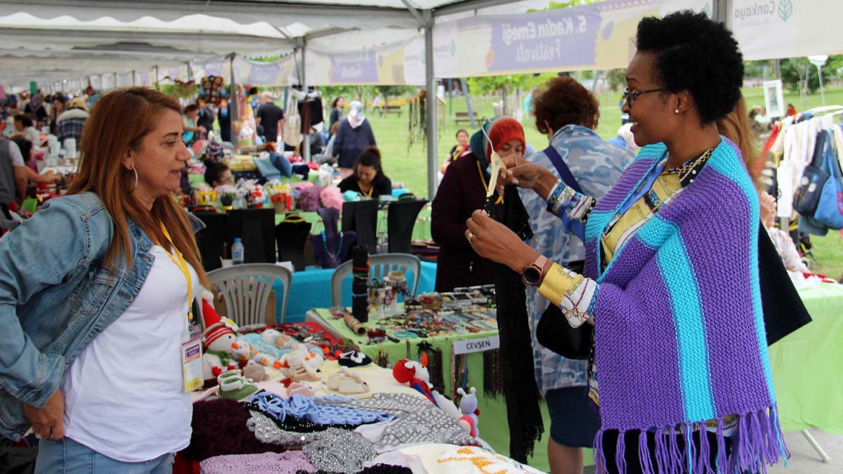 Çankaya'da kadın emeği festivali başladı