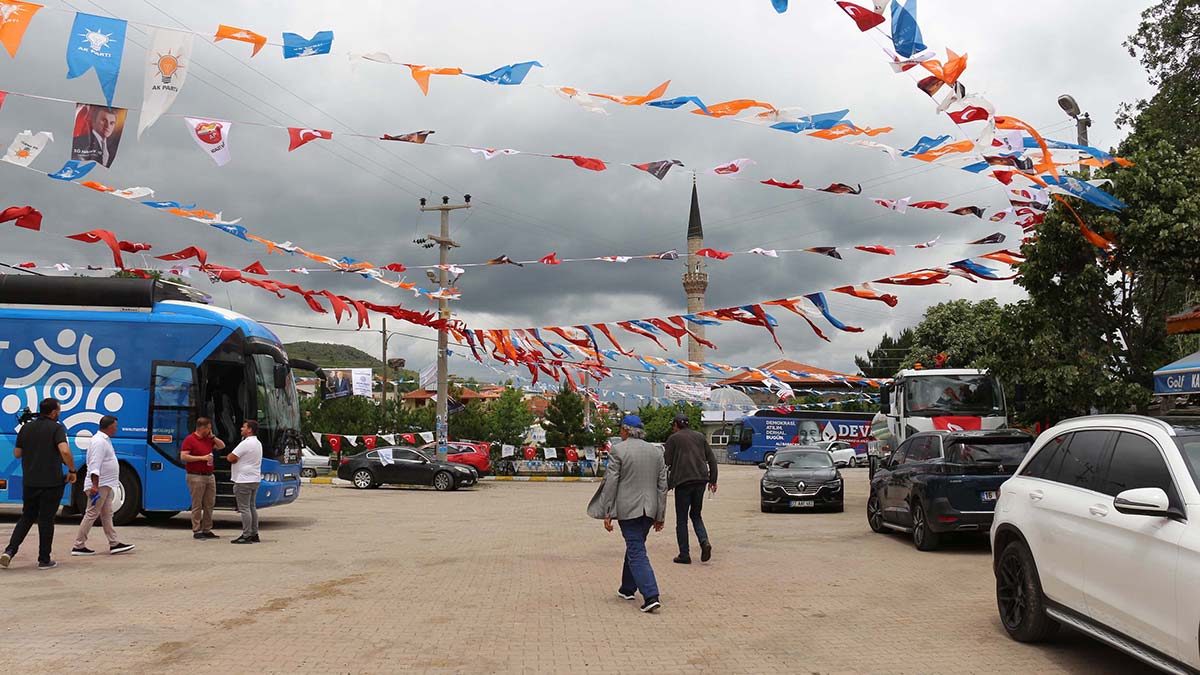 Çankırı'nın Dodurga beldesinde seçim