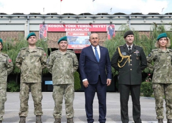 Çavuşoğlu'ndan Türk Temsil Heyeti'ne ziyaret