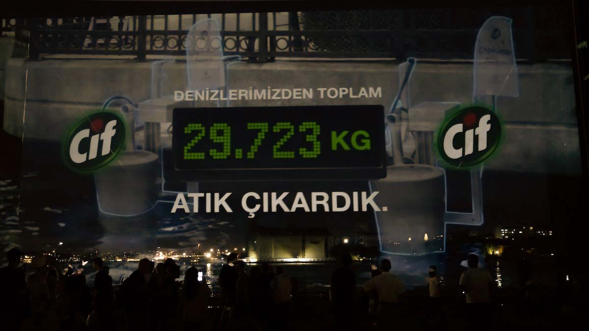 Cif denizlerdeki kirlenmeye dikkat çekti